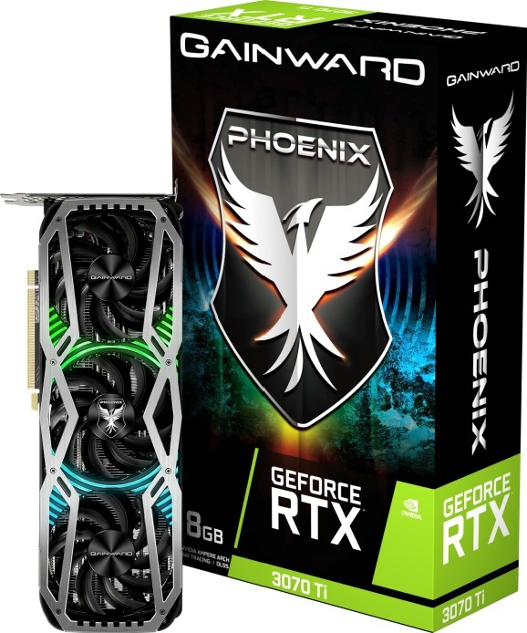 Видеокарта Gainward GeForce RTX 3070 Ti 8 ГБ (NED307T019P2-1046X), LHR #1