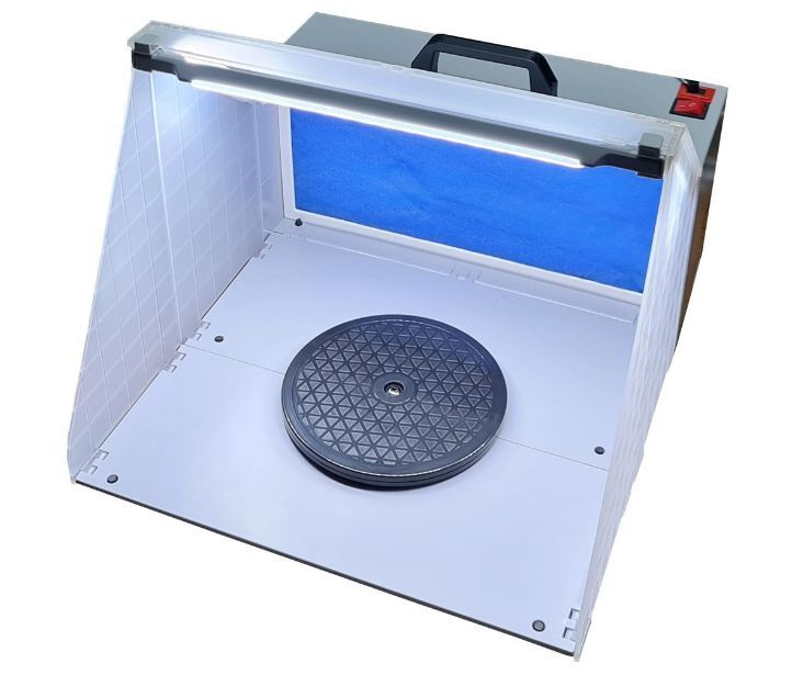 Окрасочный бокс JAS 12В, светодиодная подсветка рабочей зоны - купить с ...