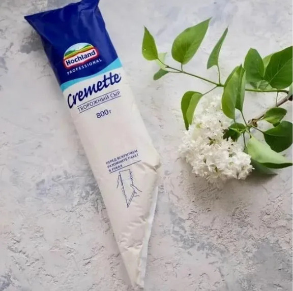 Сыр/ Сыр творожный/ Сливочный Сыр Hochland Cremette, 800 г купить на ...
