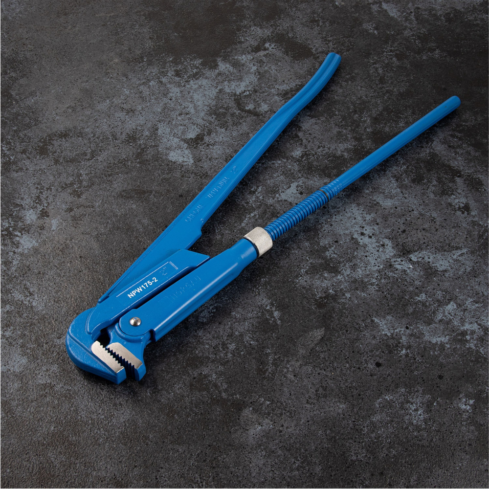 Трубный (газовый) цельнокованый ключ NORGAU Industrial 2" для труб ...