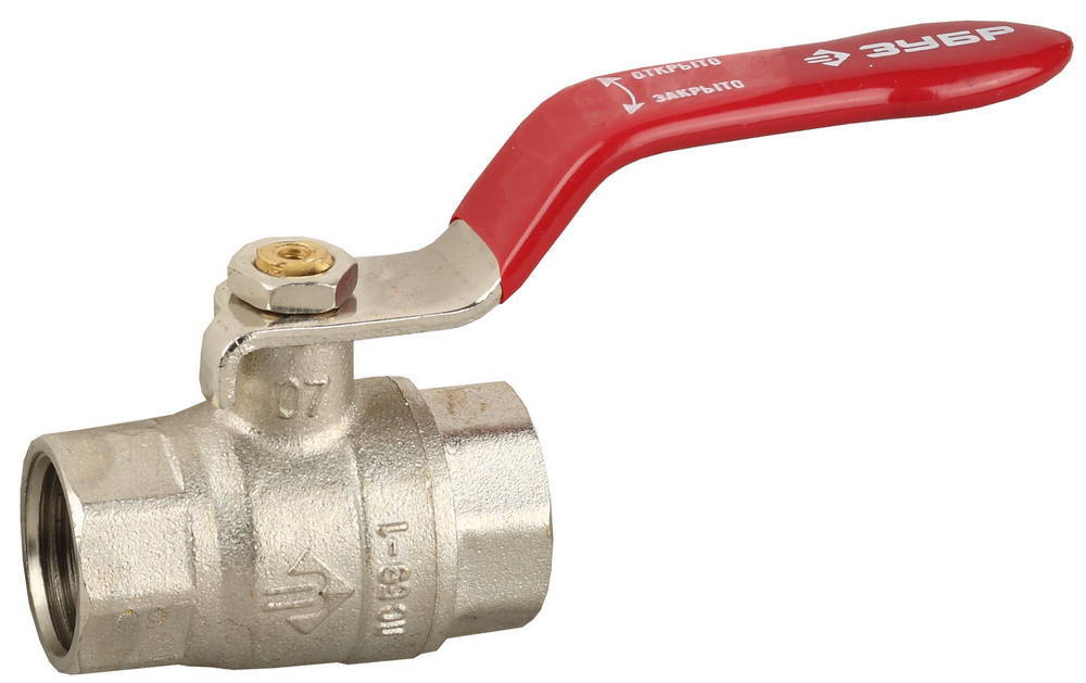 Шаровой кран ЗУБР 1 1/2 "мама-мама 51350-N-3/2 - купить по низкой цене ...