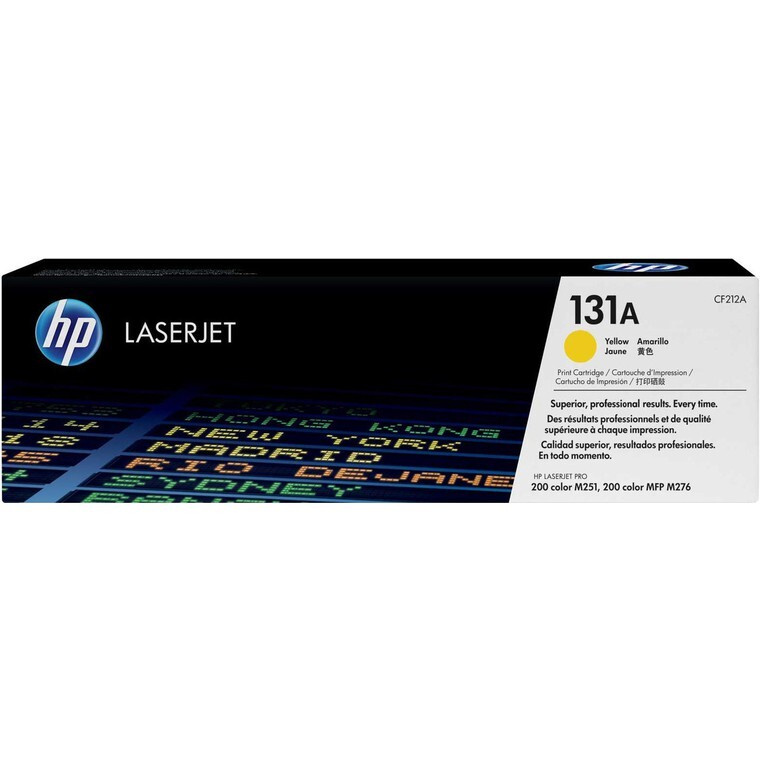 HP Картридж CF212A LaserJet Pro Color-M251, LaserJet Pro Color-M276, оригинал, Желтый (yellow)  #1