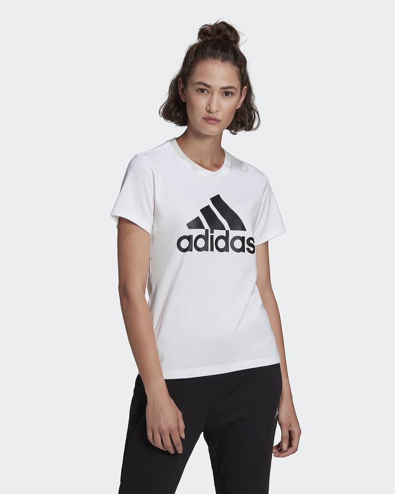 Adidas logo store tee womens