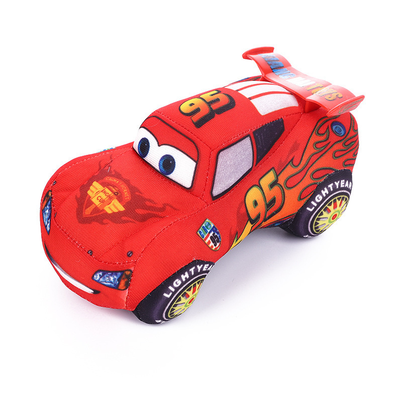 Набор машинок из мультфильма "Тачки": Молния МакКуин Плюшевая игрушка, Lightning Mcqueen кукла  #1