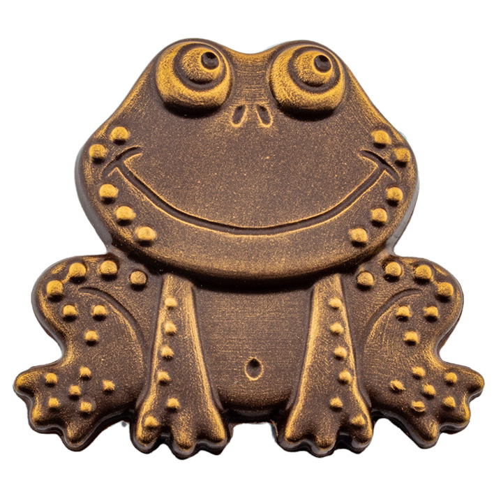 Подарочная шоколадная плитка Frade/Фраде - Шоко-Лягушка (вес-20г) (темный)  #1