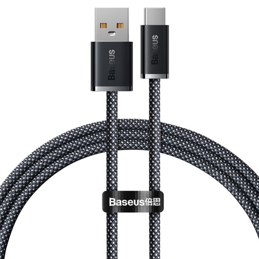 Baseus Кабель для мобильных устройств USB 2.0 Type-A/USB Type-C, 1 м,  темно-серый