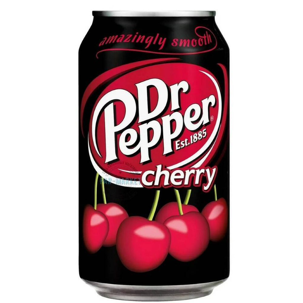 Газированный напиток Dr Pepper Cherry со вкусом вишни, 330 мл