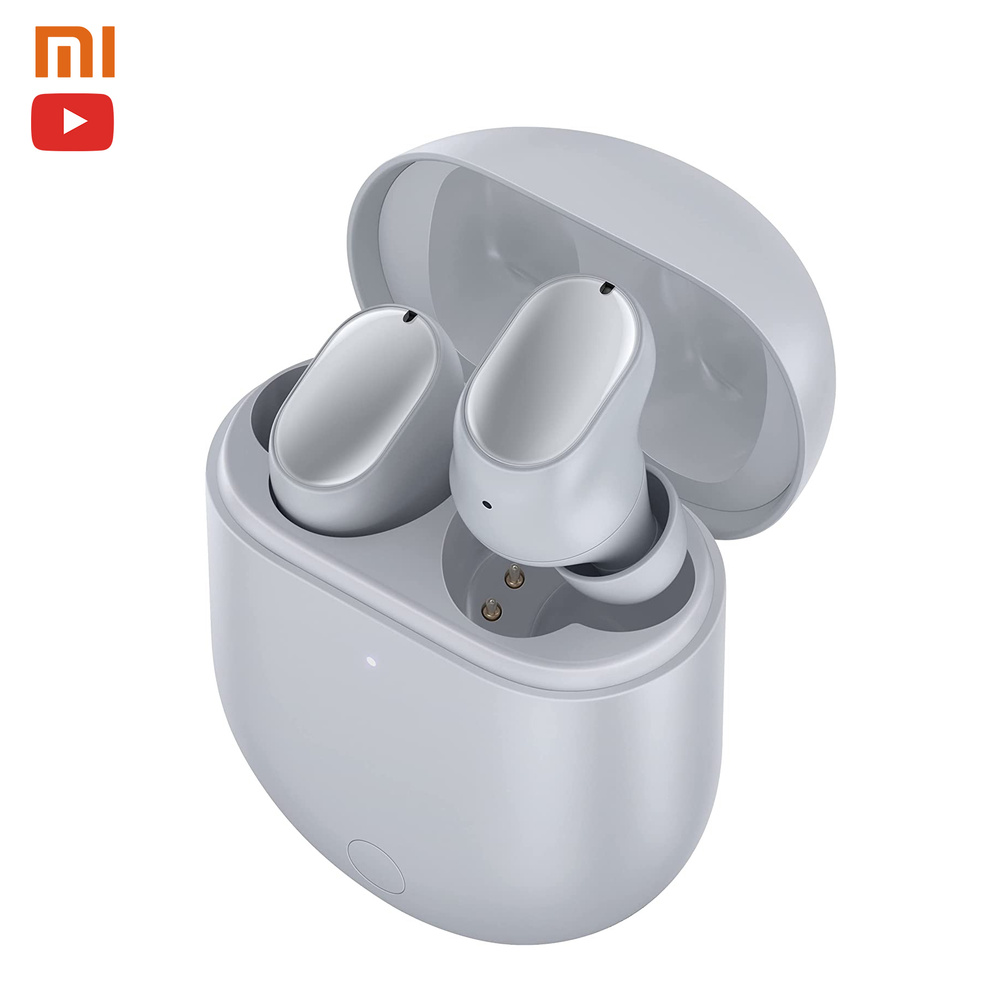 Беспроводные наушники с шумоподавлением Xiaomi Redmi Buds 3 pro Airdots Global версия серые  #1