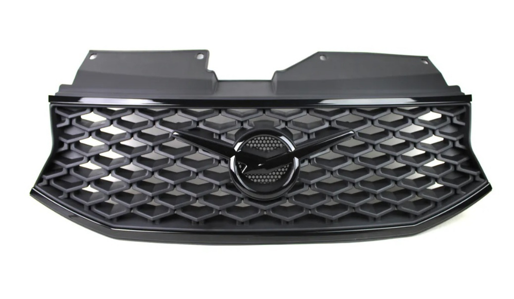Решетка радиатора Патриот с 2015 г. рестайлинг с эмблемой (черная) (с ...
