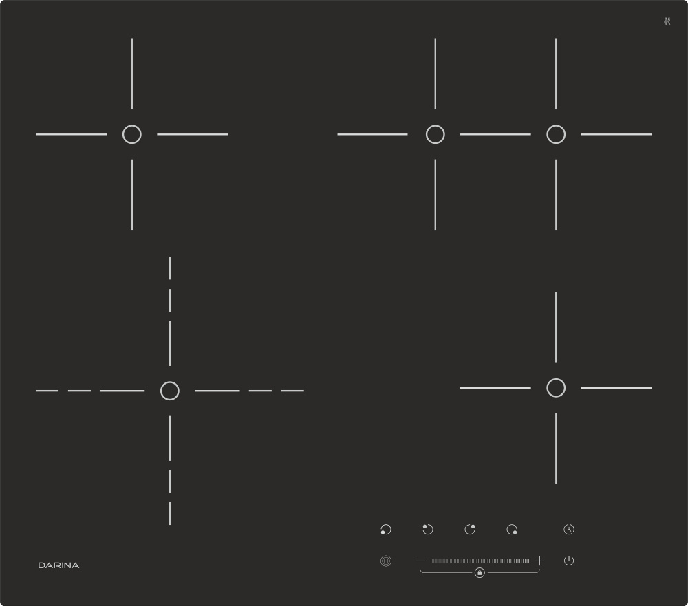 Электрическая варочная панель Darina PL E329 B #1