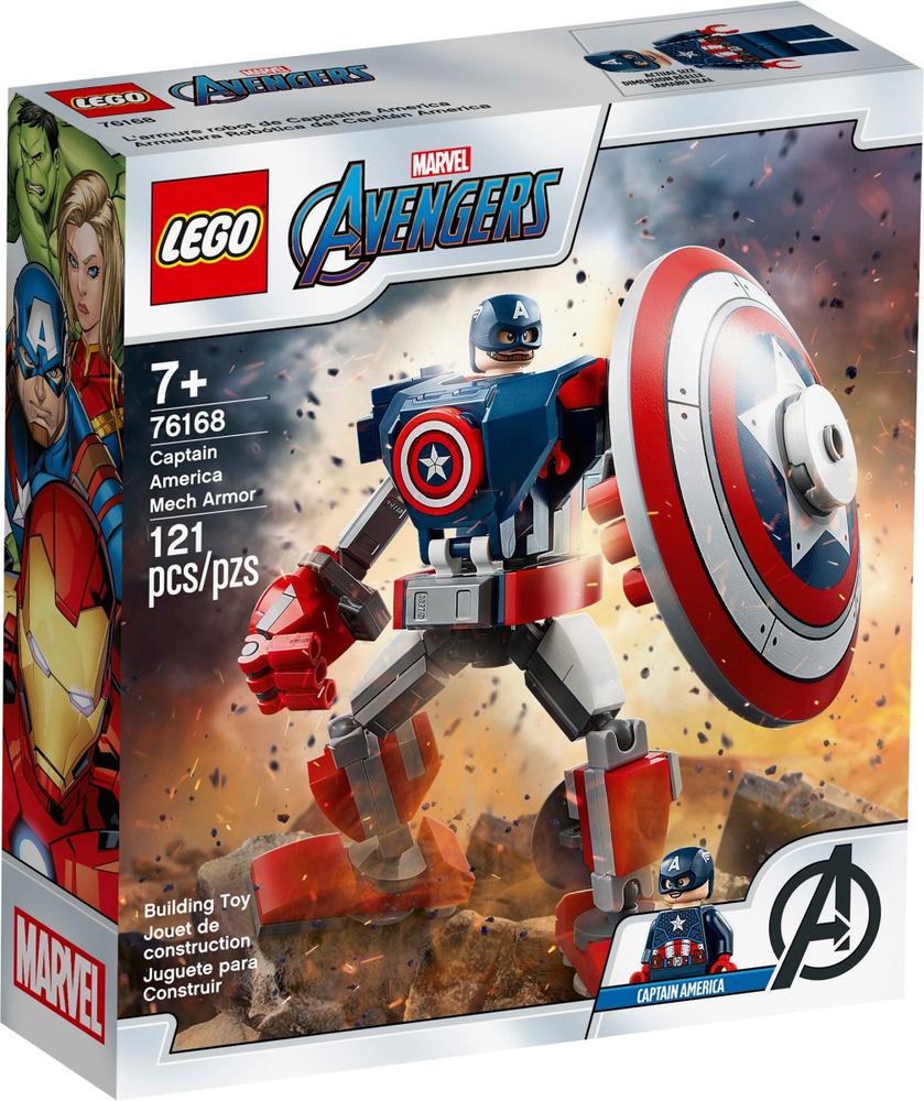 Lego marvel capitan america on sale