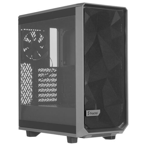 Fractal Компьютерный корпус Design Meshify 2 Compact TG Light Tint Gray ...