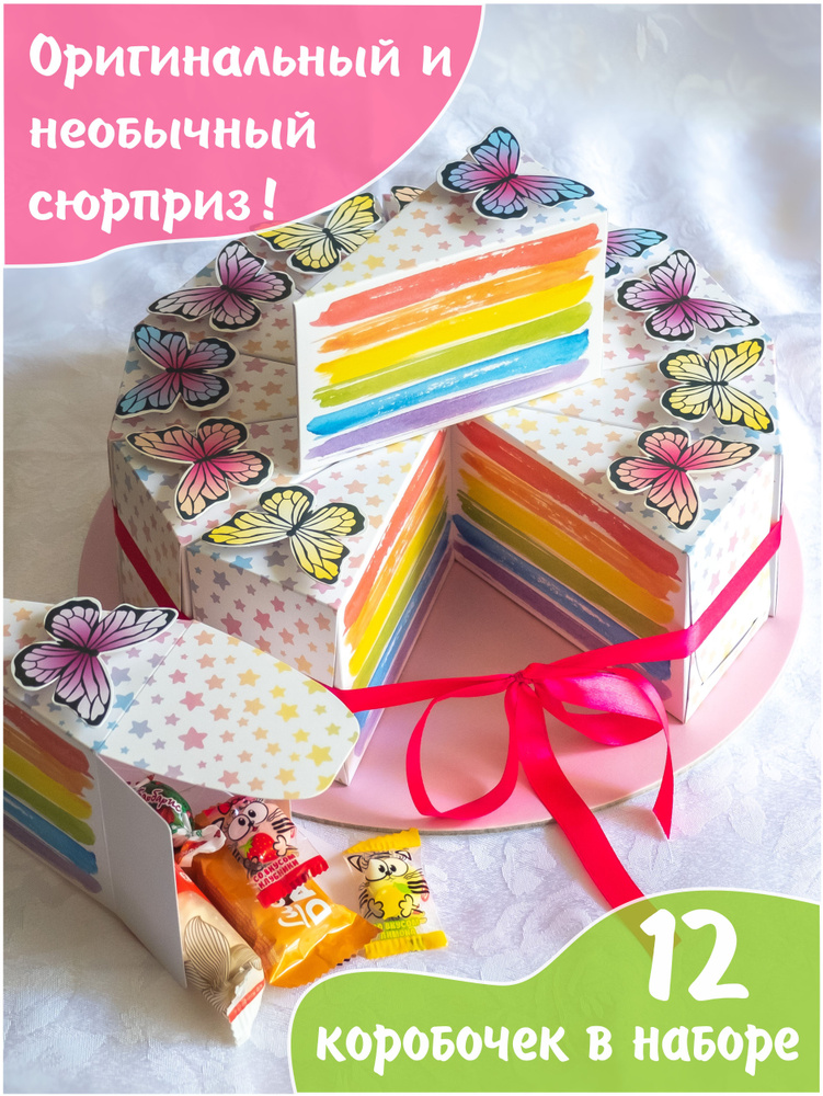 Подарок девушке на день рождения, Подарочный набор сладостей