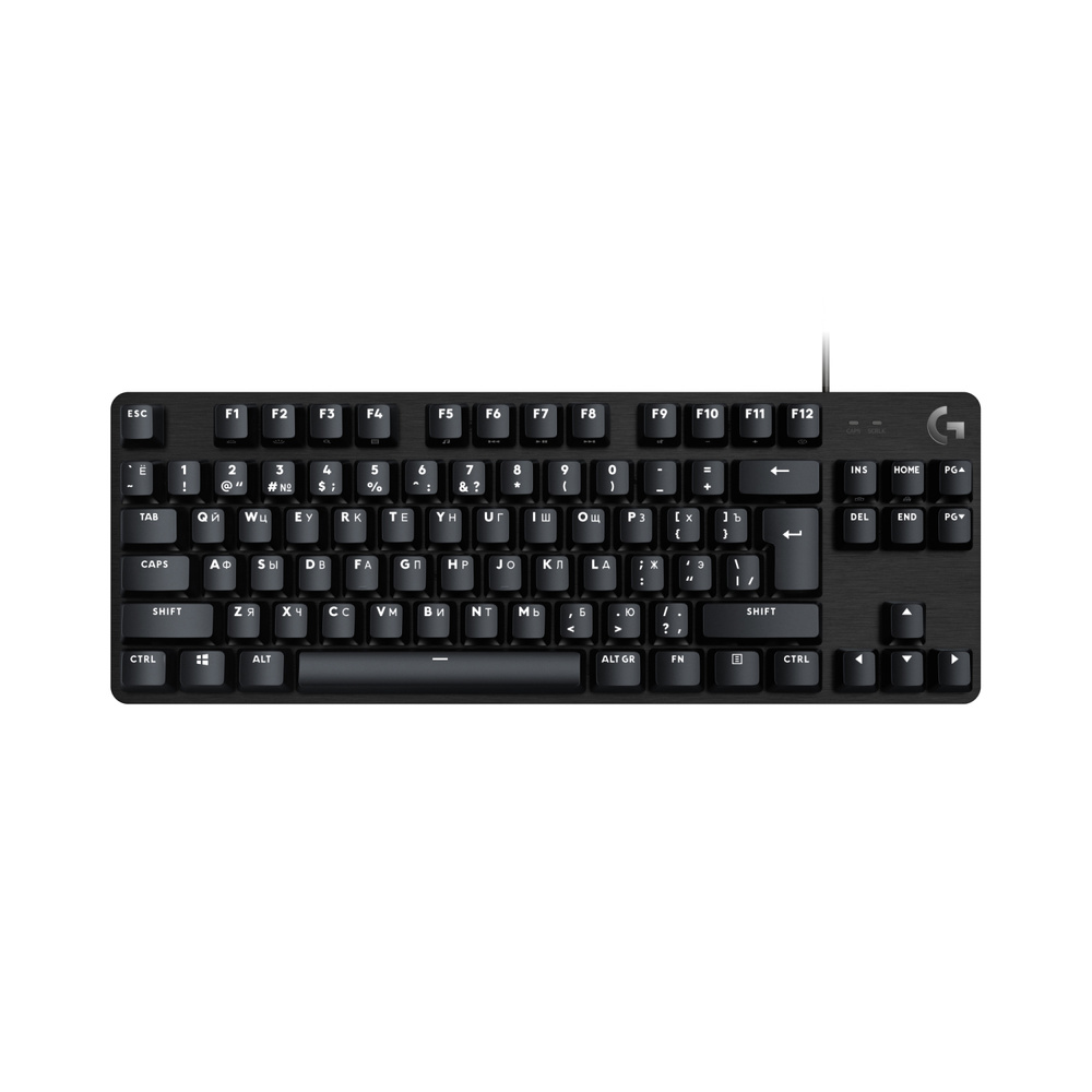 Logitech G Игровая клавиатура проводная G413 TKL SE, (Tactile Brown),  Русская раскладка, черный