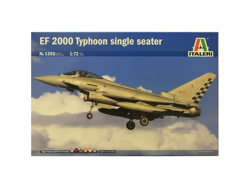 italeri ef 2000 typhoon monoplace 1 72 I1355