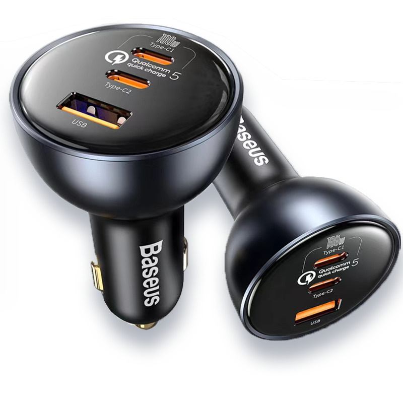 Автомобильное зарядное устройство Baseus 160 Вт, быстрая зарядка QC 5 с ...