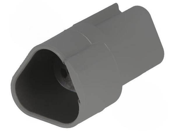 Разъем DEUTSCH DT04-3P, DT, "Папа", PIN 3, черный, 1 шт - купить с ...