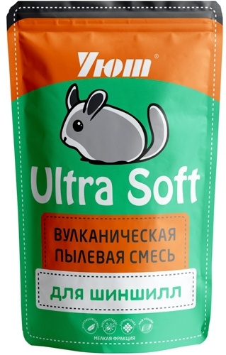 Уют Вулканическая смесь для шиншилл Ultra Soft 730мл, 3 шт. #1