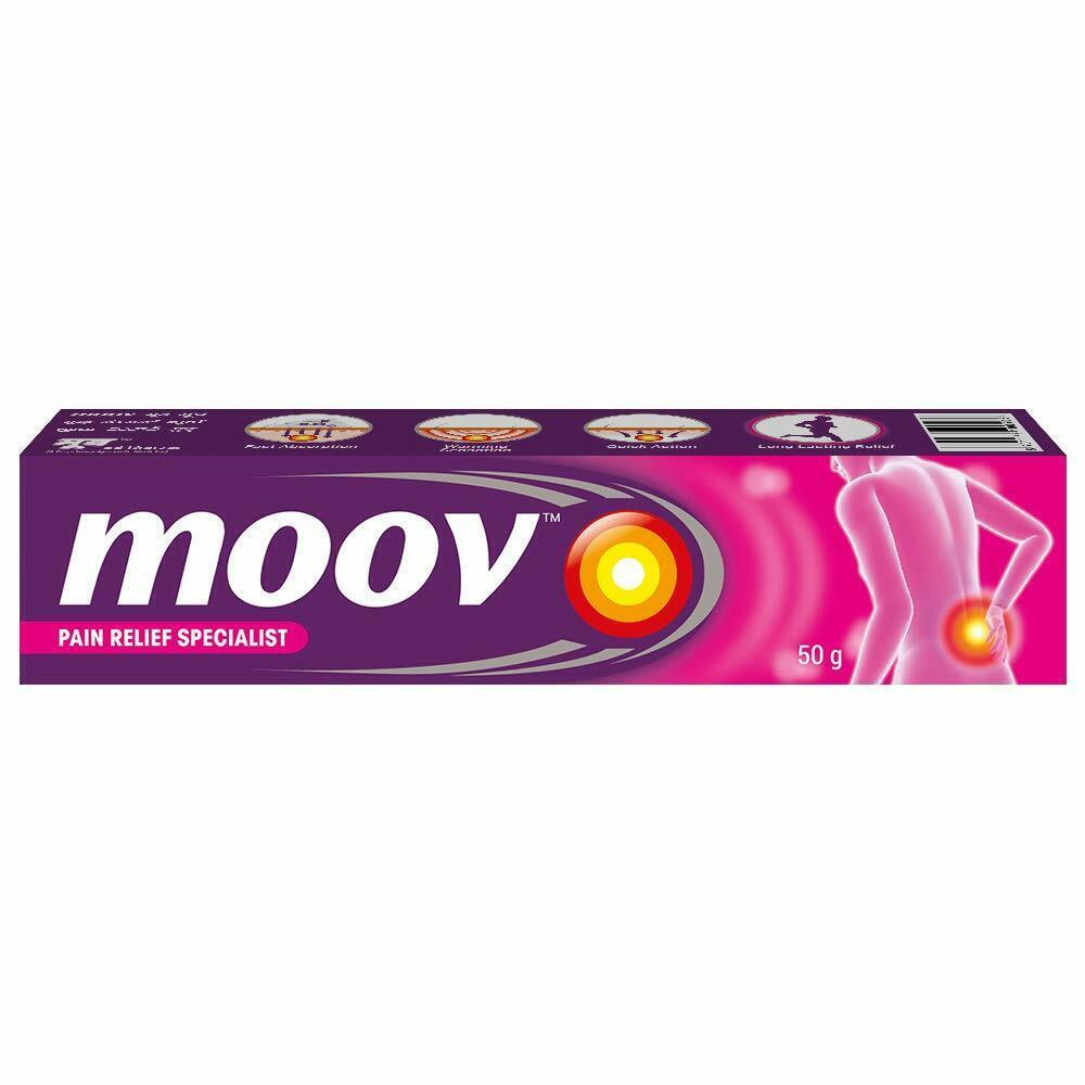 Мув мазь обезболивающая  Moov Cream  от боли в суставах и пояснице, от  растяжений и невралгии  50 грамм - купить с доставкой по выгодным ценам в  интернет-магазине OZON (639923605)