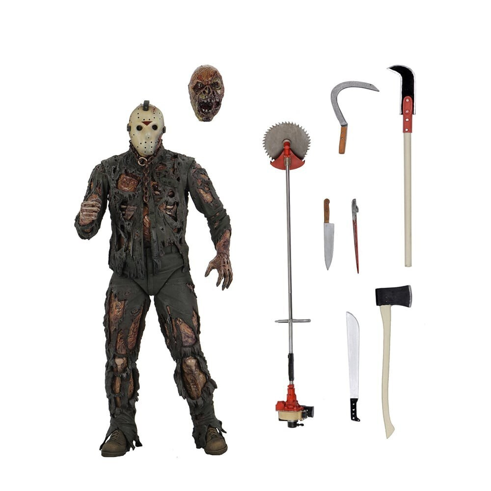 Фигурка Пятница 13-е Джейсон Вурхиз с оружием Friday the 13th Jason  Voorhees (18 см) - купить с доставкой по выгодным ценам в интернет-магазине  OZON (1259627435)