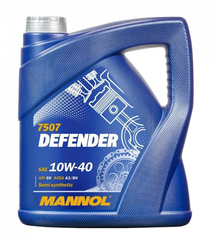 MANNOL 7507 10W-40 Масло моторное, Полусинтетическое, 4 л #1