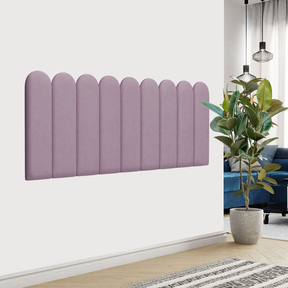 Стеновая панель Velour Pink 15х60R см 4 шт. #1