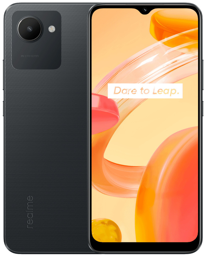 realme Смартфон C30 2/32 ГБ 2/32 ГБ, черный