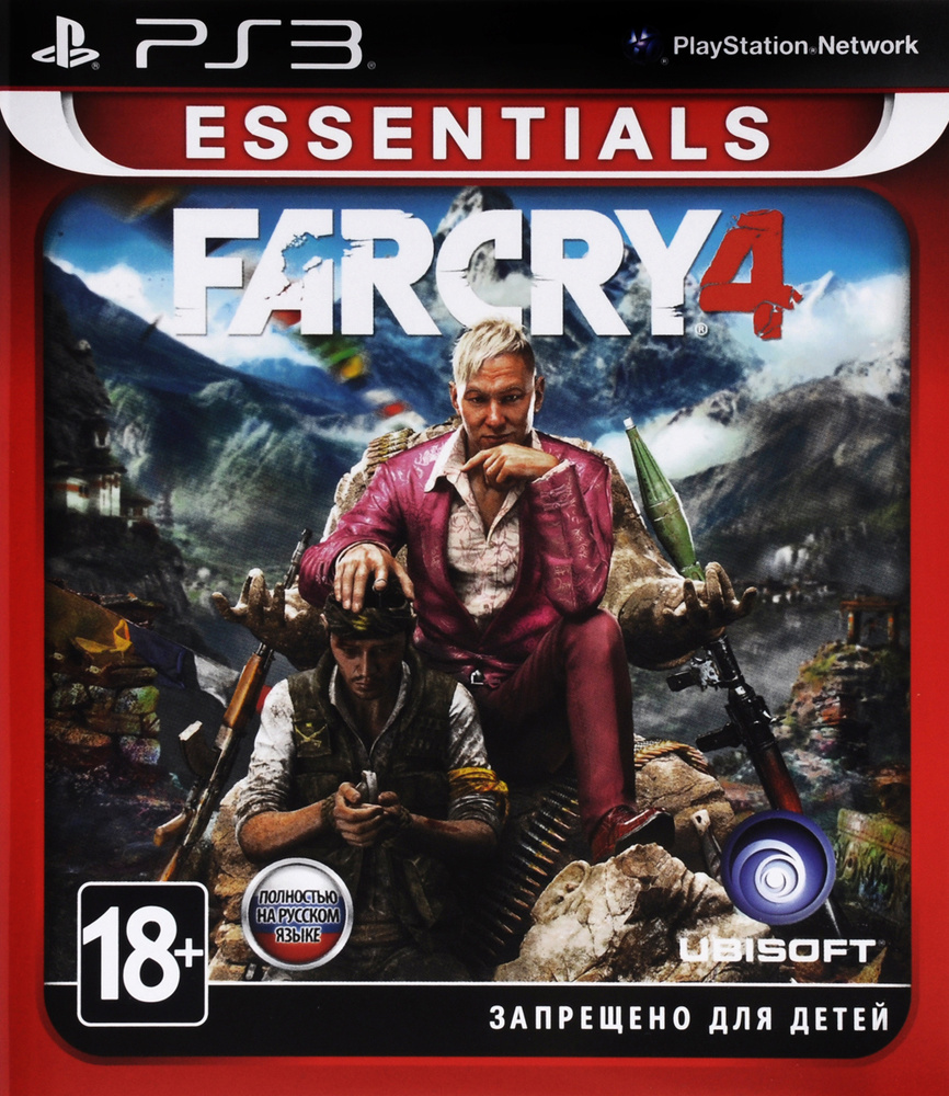 Игра Far Cry 4. Essentials (PlayStation 3, Русская версия) купить по низкой  цене с доставкой в интернет-магазине OZON (310664123)