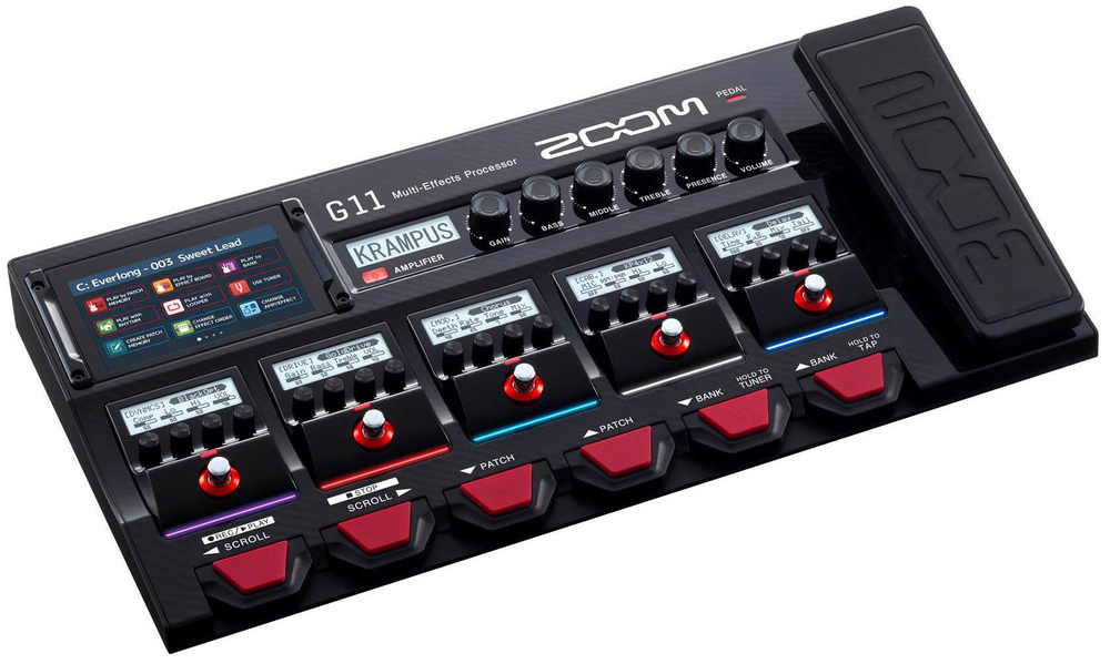 Гитарный процессор Zoom G11 #1