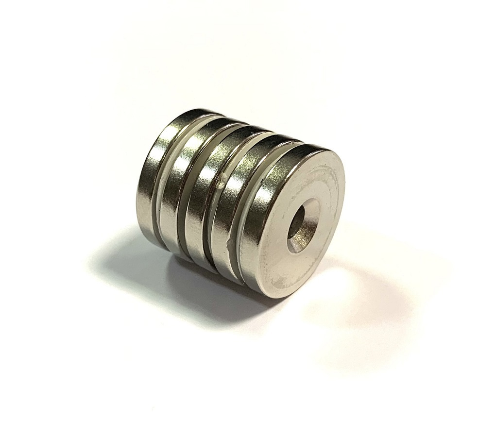 Магнитное кольцо St20/3 (диаметр 20 мм, толщина 3 мм) - 5 шт #1