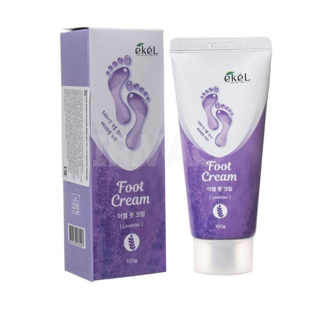 EKEL/ Крем для ног смягчающий с экстрактом лаванды Foot Cream Lavender ...