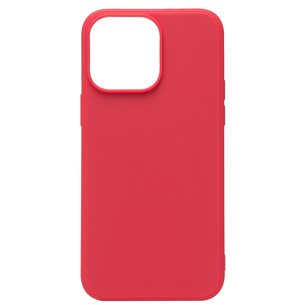 Чехол для iPhone 14 Pro силиконовый Soft Touch 2 <бордовый> #1