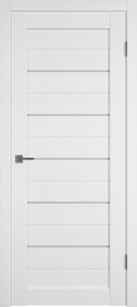 Владимирская Фабрика Дверей Дверь межкомнатная Snow, МДФ, 800x2000, Со стеклом  #1