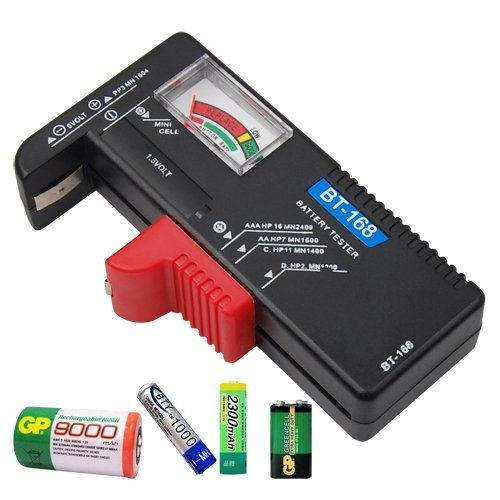 Тестер индикатор заряда батареек нагрузочная / блока питания проверка ...