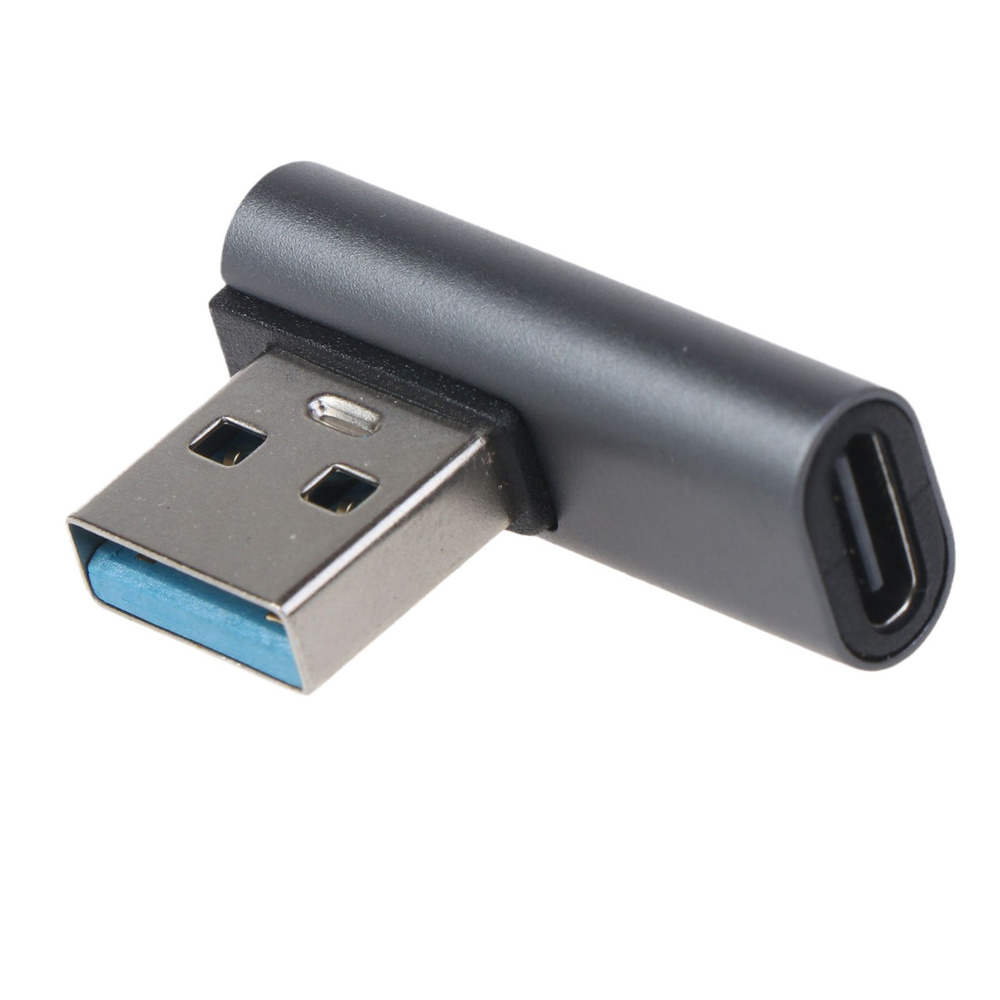 USB 3.0 переходник USB-C 90 купить на OZON по низкой цене (1766847636)