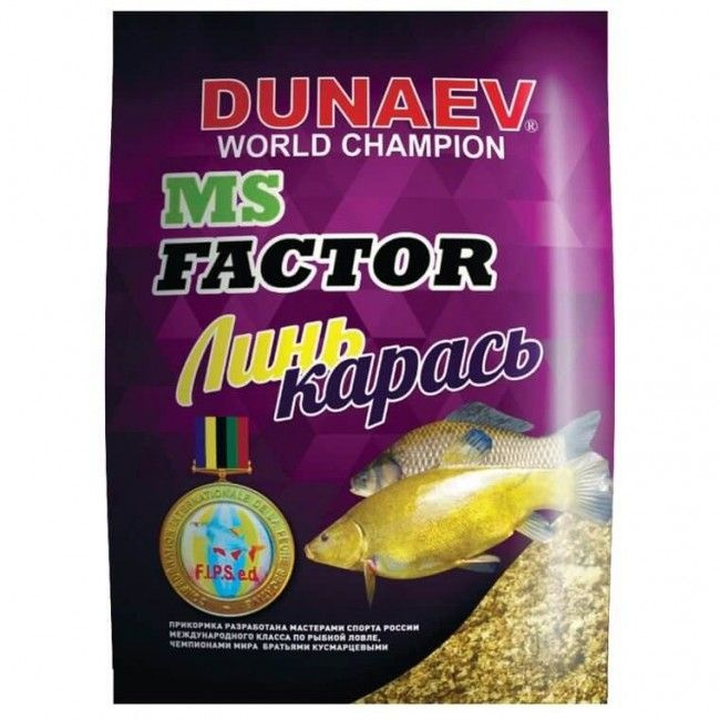 Прикормка "DUNAEV-MS FACTOR" 1кг Линь Карась #1