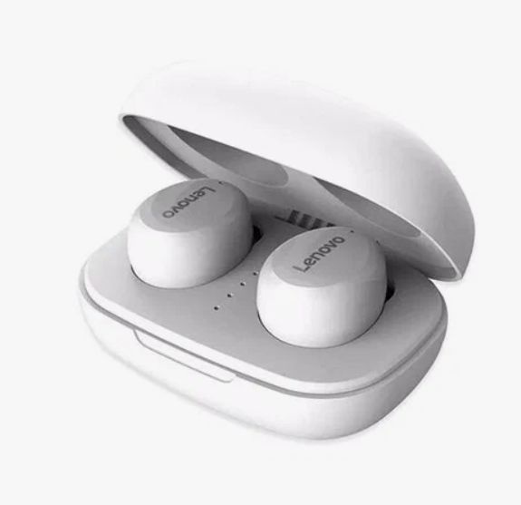 Беспроводные наушники Lenovo EW301 True Wireless Earbuds белый #1