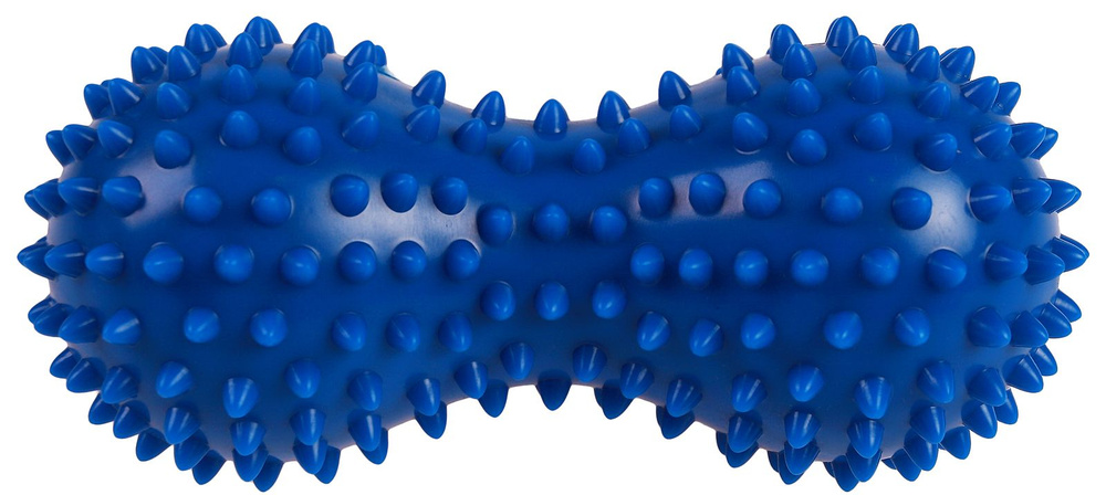 Массажный мяч двойной с шипами 15 см, механический массажер для тела ...