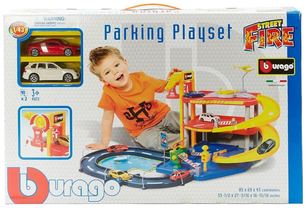 Parking playset hot sale