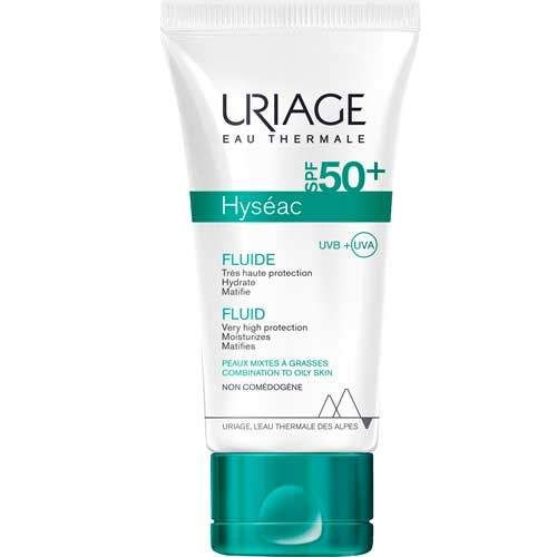 Урьяж Эмульсия солнцезащитная Исеак для жирной и комбинированной кожи ...