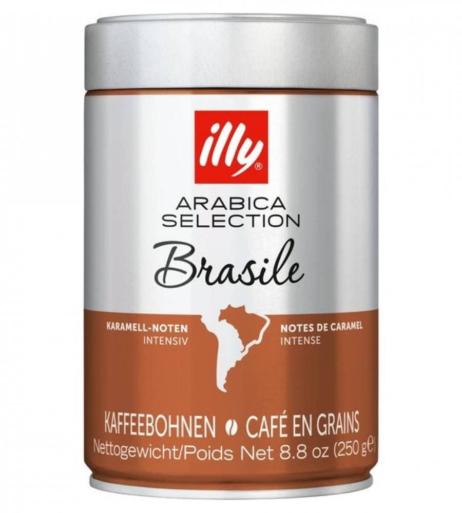 Кофе в зернах illy Monoarabica Brazil 100% арабика, банка 250 г #1