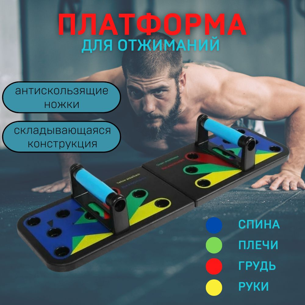 Доска для отжиманий WORKOUT Инструкция