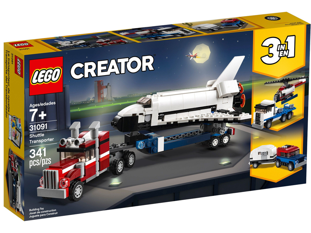 Lego 3 in 1 space shuttle online