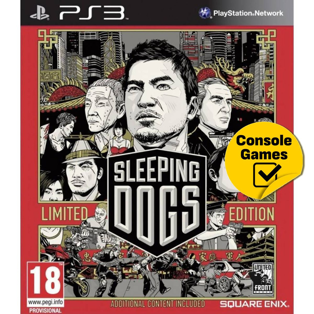 Игра PS3 Sleeping Dogs (PlayStation 3, Английская версия)