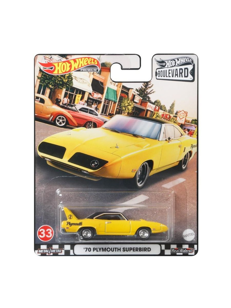 GRM06 Машинка металлическая игрушка Hot Wheels Premium Boulevard коллекционная модель премиальная 33 #1