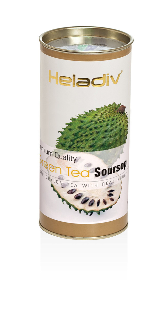 Чай зеленый листовой Heladiv Green Tea Soursop Туба 100гр #1