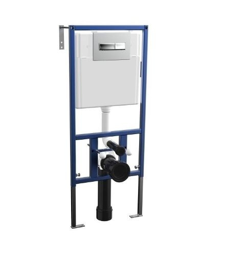 Инсталляция для унитаза с квадратной кнопкой Millennium - купить ...