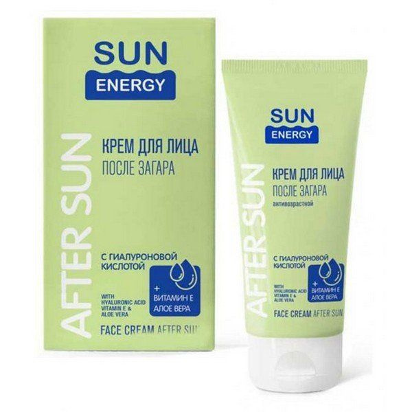 Elfa Pharm Крем для лица после загара с гиалуроновой кислотой, 50 мл ...