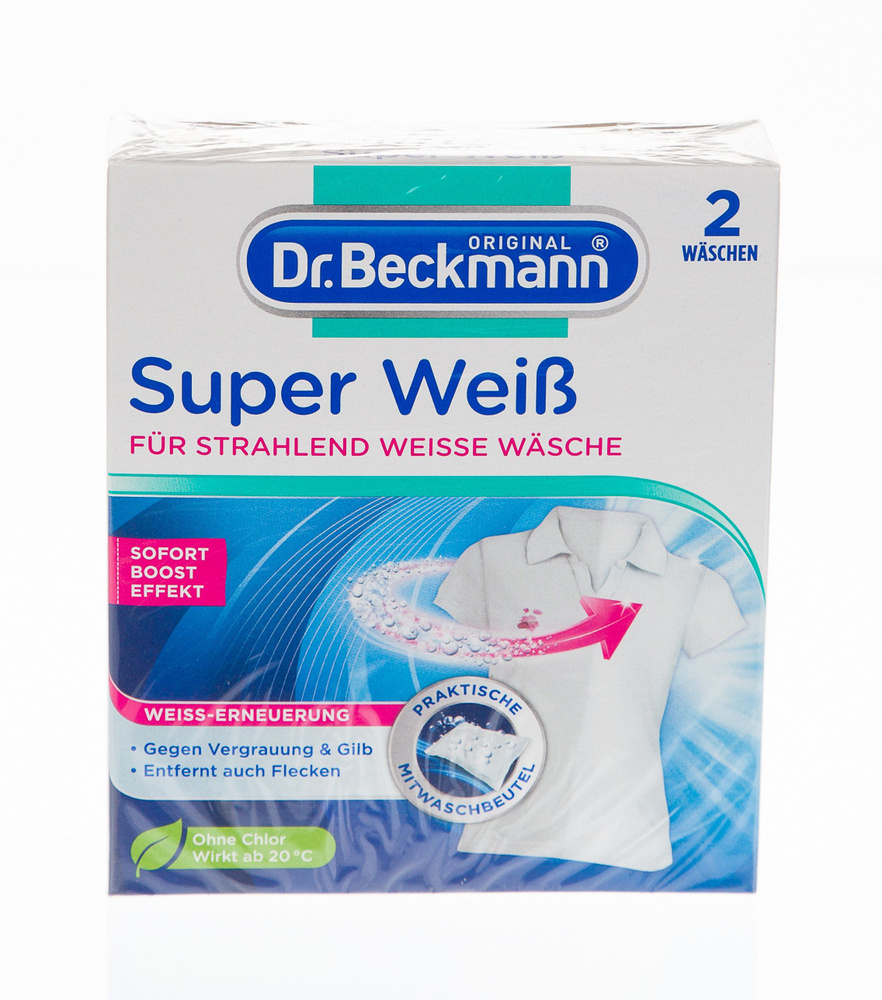 Dr.Beckmann СУПЕР Отбеливатель экономная упаковка, 2 шт х 40 гр ...