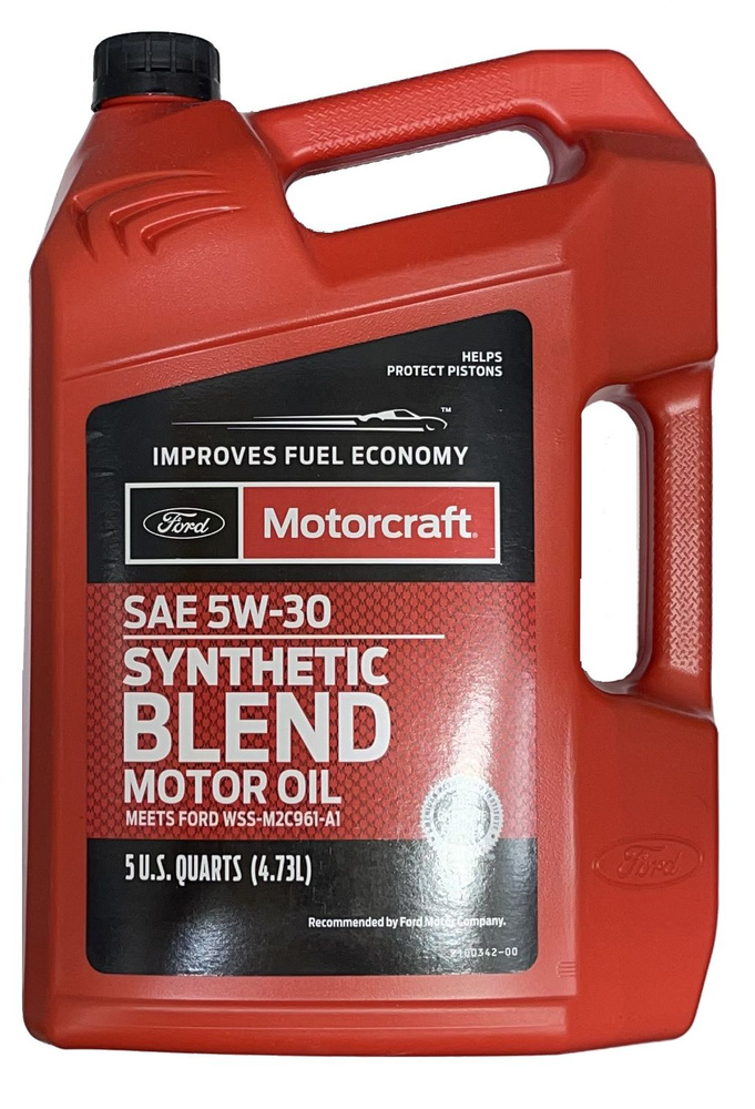 Масло моторное Motorcraft Ford Premium Synthetic Blend 5W-30 ...